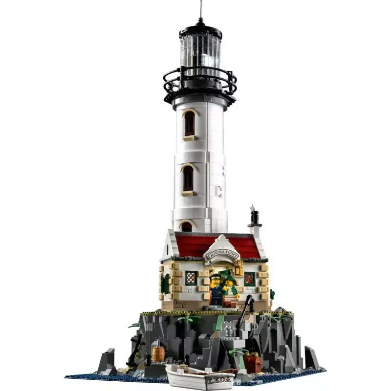 LEGO Ideas 21335 Zmechanizowana latarnia – 2065 elementów, zmotoryzowane obracające się światło, 18+