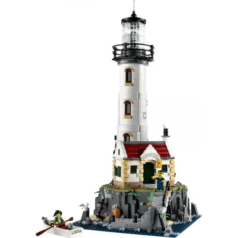 LEGO Ideas 21335 Zmechanizowana latarnia – 2065 elementów, zmotoryzowane obracające się światło, 18+