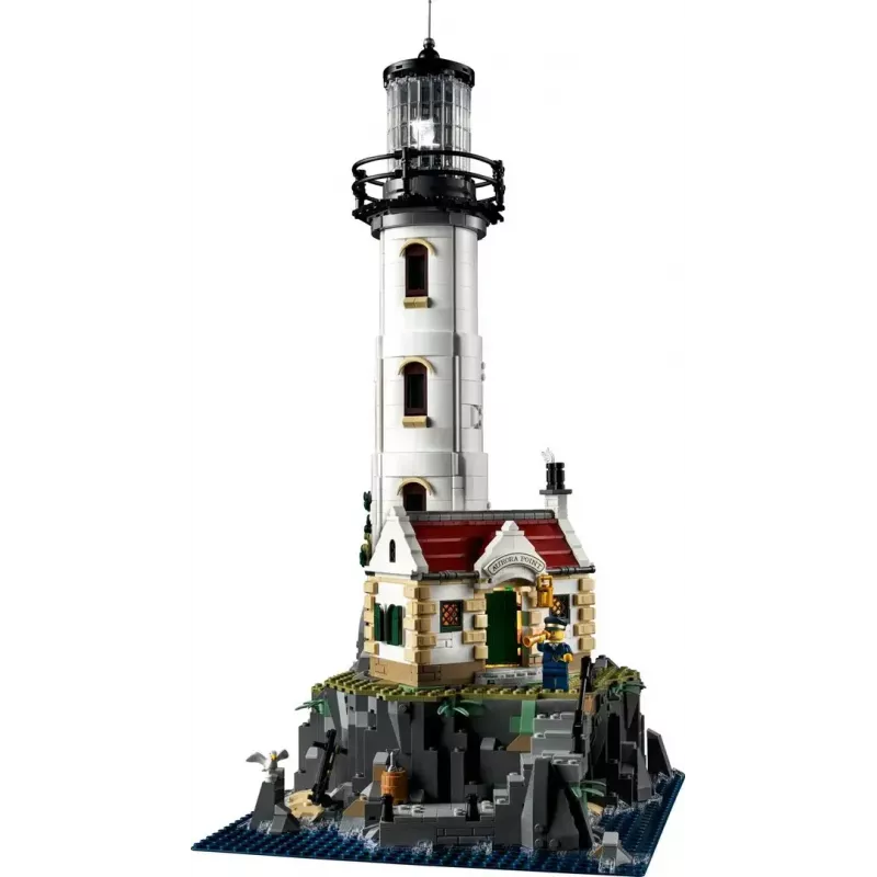 LEGO Ideas 21335 Zmechanizowana latarnia – 2065 elementów, zmotoryzowane obracające się światło, 18+