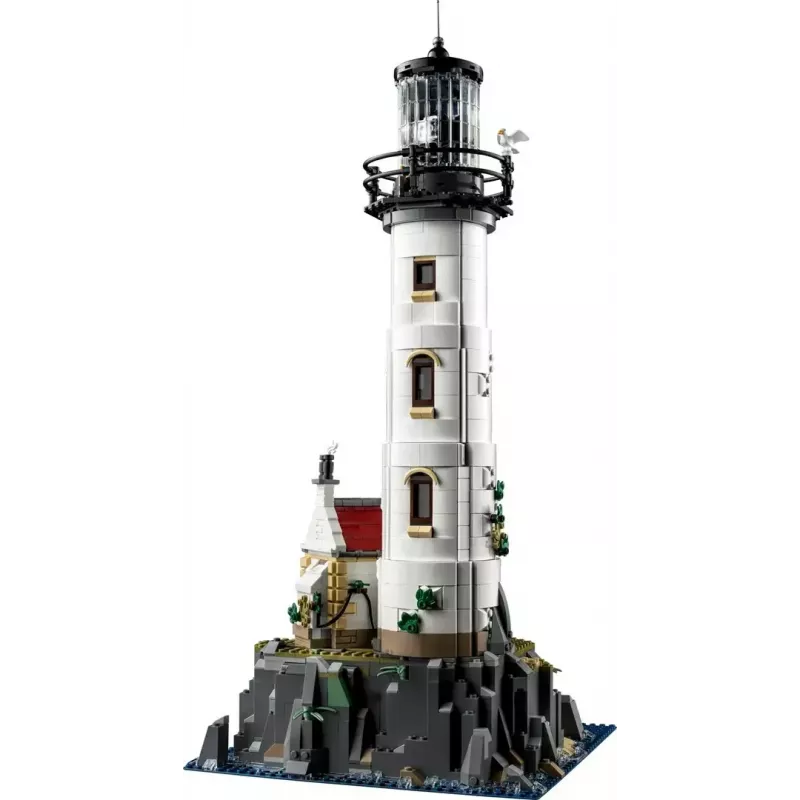 LEGO Ideas 21335 Zmechanizowana latarnia – 2065 elementów, zmotoryzowane obracające się światło, 18+