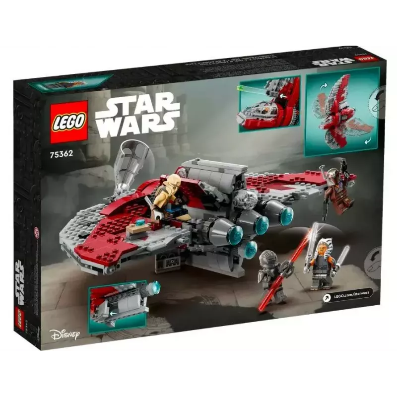 Klocki konstrukcyjne LEGO Star Wars T-6 Jedi Shuttle Ahsoki Tano 75362
