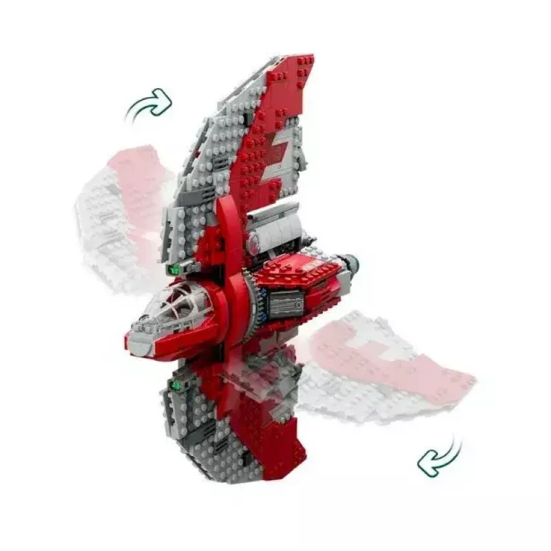 Klocki konstrukcyjne LEGO Star Wars T-6 Jedi Shuttle Ahsoki Tano 75362