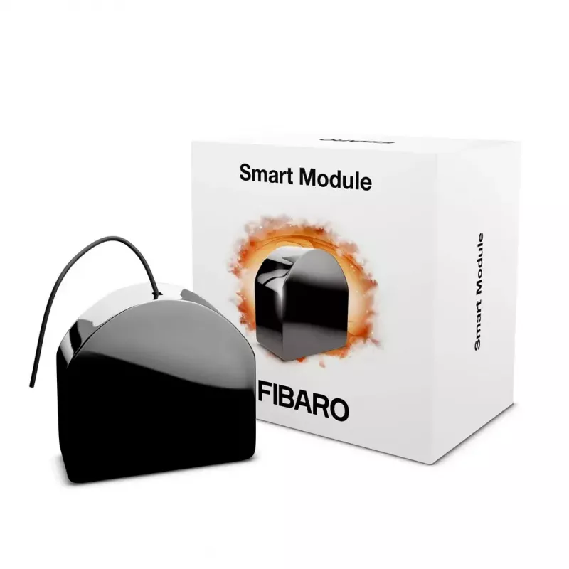 Smart Module Fibaro FGS-214 Z-Wave Plus EU – moduł przekaźnikowy do montażu na szynie DIN, maks. 2,5 kW
