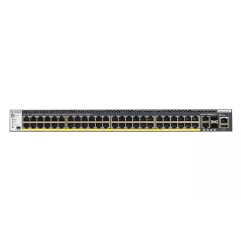 NETGEAR M4300-52G-PoE+ 550W PSU Managed L2/L3/L4 Gigabit Ethernet (10/100/1000) Power over Ethernet (PoE) 1U Czarny