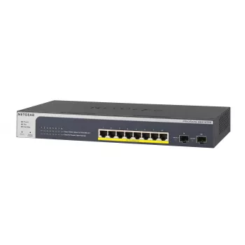 NETGEAR GS510TPP Zarządzany L2/L3/L4 Gigabit Ethernet (10/100/1000) Power over Ethernet (PoE) Czarny
