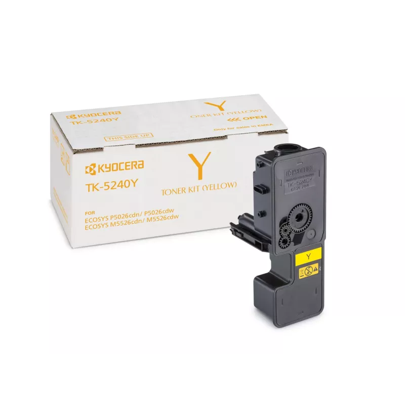 Kaseta z tonerem KYOCERA TK-5240Y 1 szt. oryginalna żółta
