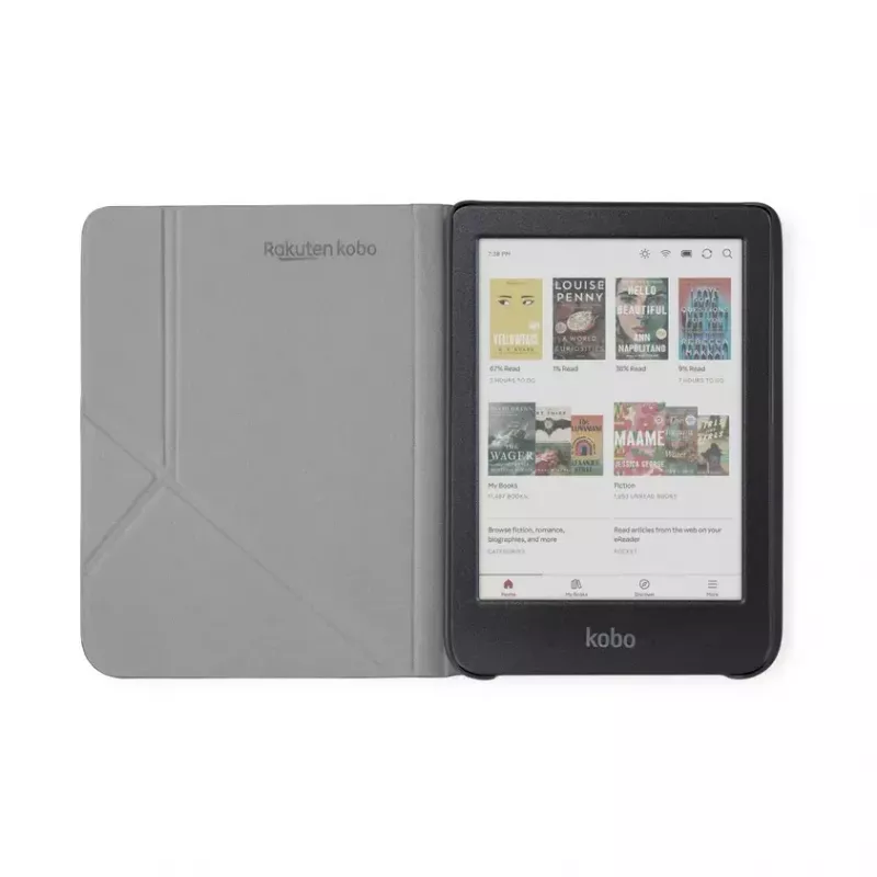 Folio Case Rakuten Kobo SleepCover 15.2 cm Czarny