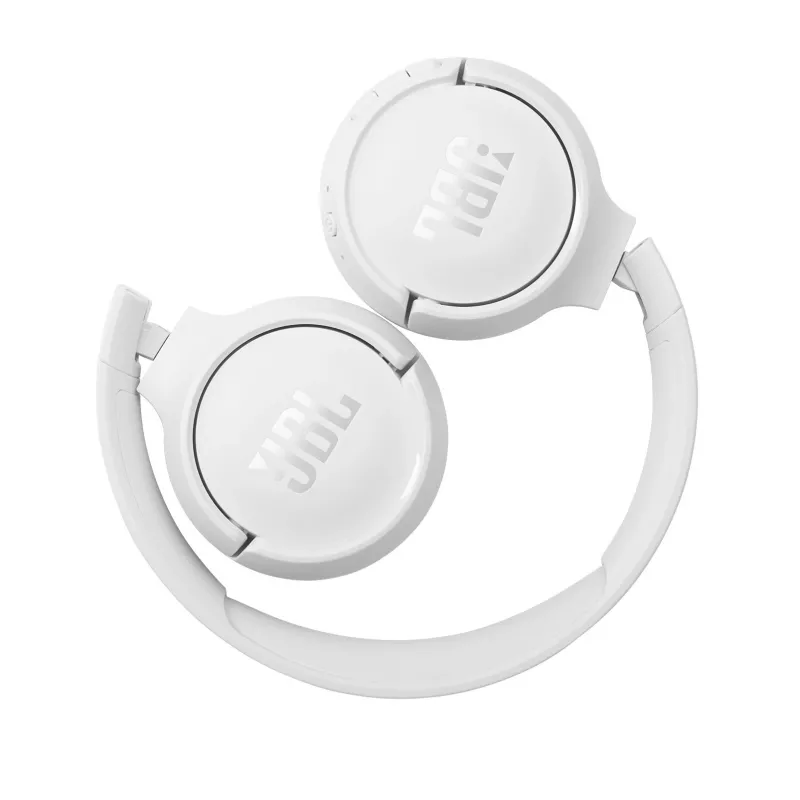 JBL Tune 510 BIAŁY, Bezprzewodowe, 20 - 20000 Hz, Rozmowy/Muzyka, 160 g, Słuchawki, Biały