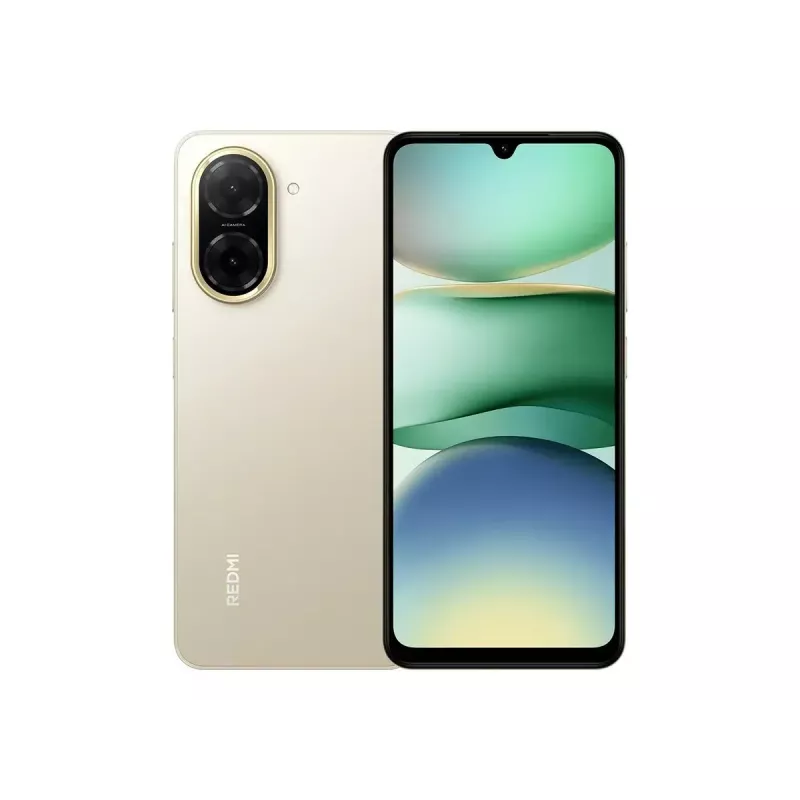 Smartfon Xiaomi Redmi A5 — wyświetlacz 6,88 cala, 3 GB RAM, 64 GB, aparat 32 MP, bateria 5200 mAh, Dual SIM, Android 15, IP54
