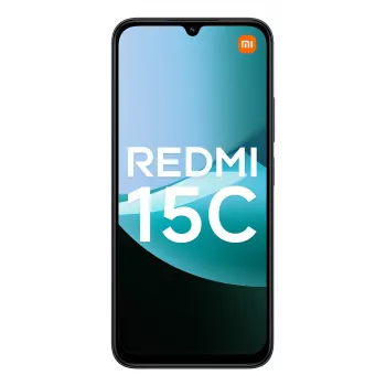 Smartfon Xiaomi Redmi 15C 6,9 cala 4 GB RAM 256 GB pamięci, MediaTek Helio G81-Ultra, 50 MP podwójny aparat, 6000 mAh, IP64, Czarny