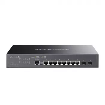 TP-Link Omada 8-portowy zarządzalny przełącznik Gigabit L2+ z 2 gniazdami SFP
