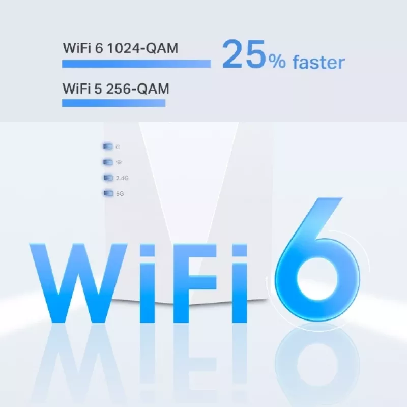 Nadajnik i odbiornik sieciowy TP-Link AX1800 Wi-Fi 6