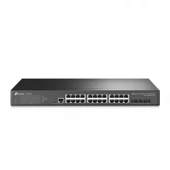 Przełącznik zarządzany TP-Link Omada 24-portowy Gigabit L2+ z 4 slotami 10GE SFP+