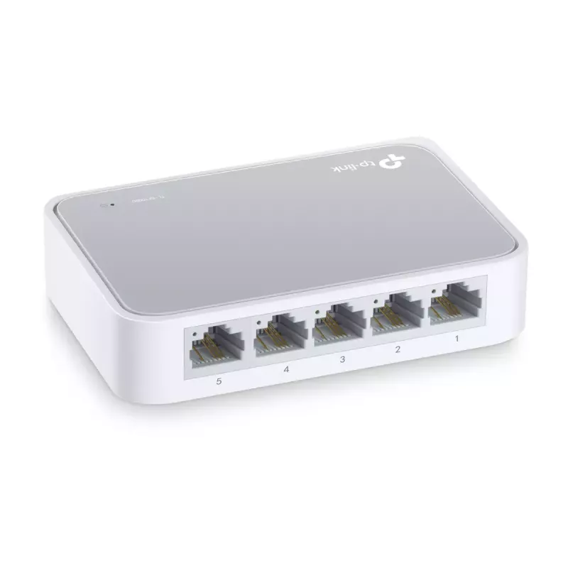TP-Link TL-SF1005D Zarządzany Fast Ethernet (10/100) Biały