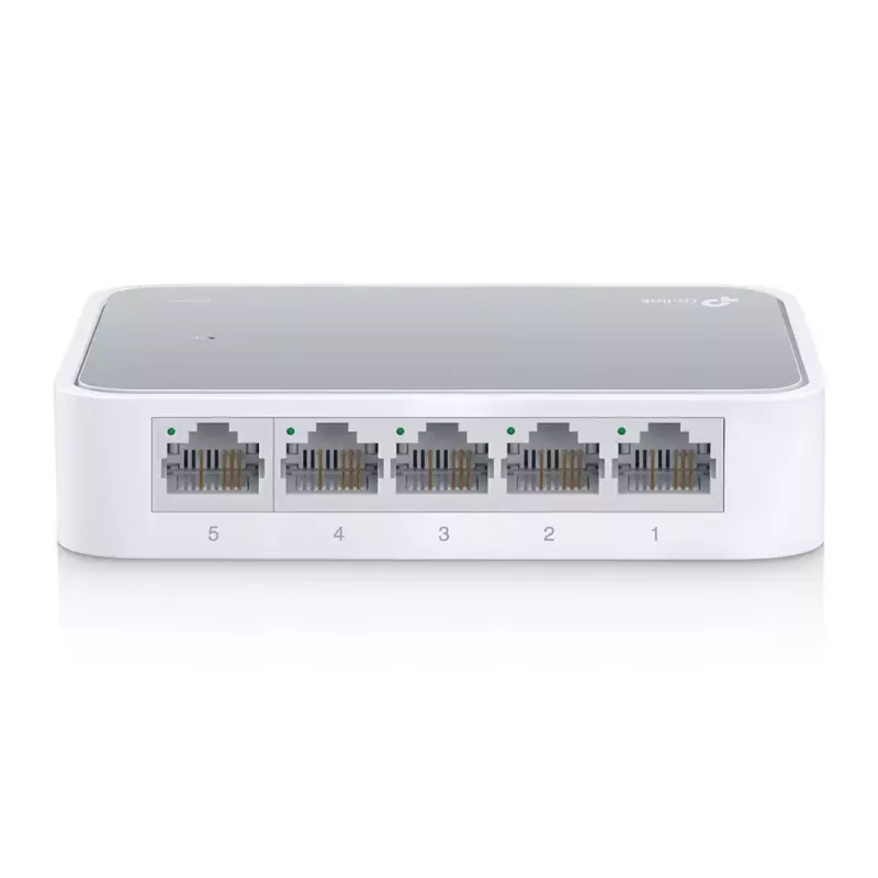 TP-Link TL-SF1005D Zarządzany Fast Ethernet (10/100) Biały