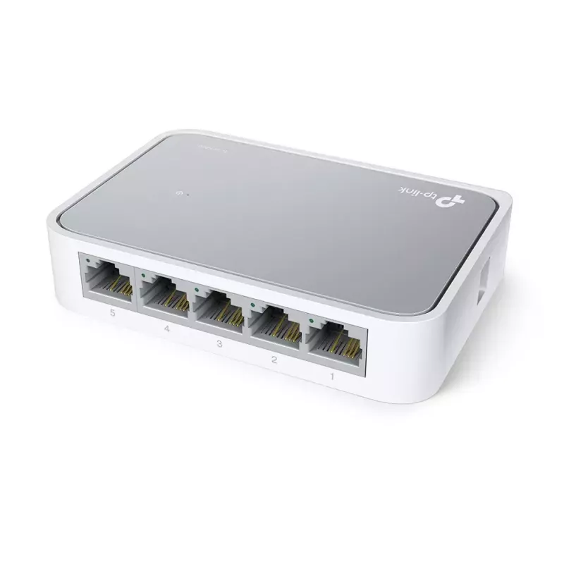 TP-Link TL-SF1005D Zarządzany Fast Ethernet (10/100) Biały