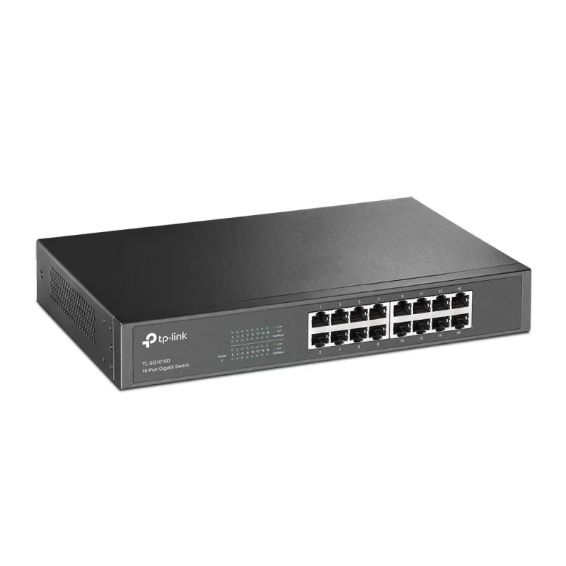 Niezarządzalny przełącznik TP-Link TL-SG1016D 16-portowy Gigabit Ethernet