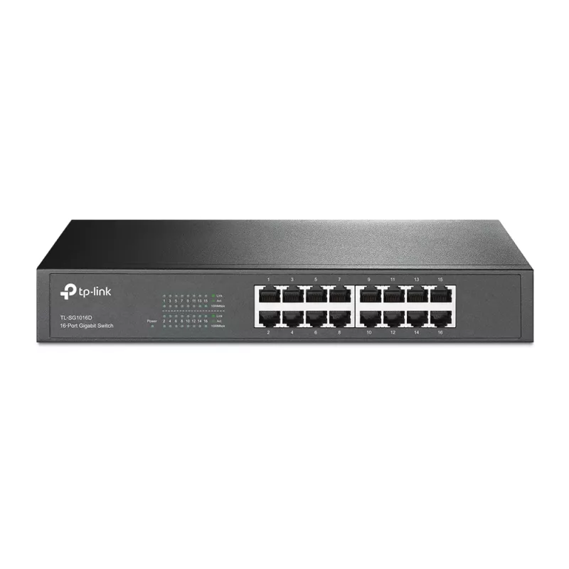 Niezarządzalny przełącznik TP-Link TL-SG1016D 16-portowy Gigabit Ethernet