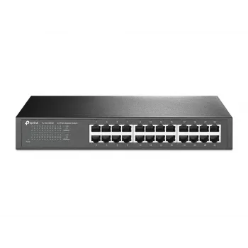 Przełącznik sieciowy TP-Link 24-portowy Gigabit Desktop/Rackmount, niezarządzalny, Gigabit Ethernet (10/100/1000), Full duplex, montaż w szafie