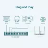 Przełącznik zarządzalny TP-Link TL-SG108E 8-portowy Gigabit Easy Smart Switch