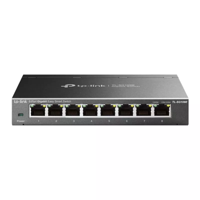 Przełącznik zarządzalny TP-Link TL-SG108E 8-portowy Gigabit Easy Smart Switch