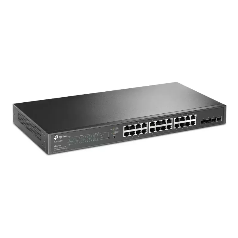 Przełącznik zarządzalny TP-Link TL-SG2428P 28-portowy Gigabit Smart PoE