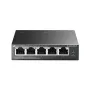 Przełącznik sieciowy TP-Link TL-SG1005LP Niezarządzalny Gigabit Ethernet (10/100/1000) Power over Ethernet (PoE) Czarny