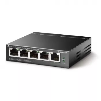 Przełącznik sieciowy TP-Link TL-SG1005LP Niezarządzalny Gigabit Ethernet (10/100/1000) Power over Ethernet (PoE) Czarny