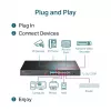 Przełącznik TP-Link 16-portowy 10/100 Mbps + 2-portowy Gigabit Rackmount PoE z 16 portami PoE+