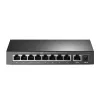 Przełącznik TP-Link 9-portowy 10/100Mbps z 8 portami PoE+
