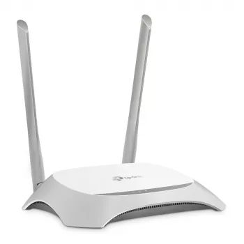 Router bezprzewodowy TP-Link TL-WR840N Fast Ethernet Single-band (2,4 GHz) Szary, Biały