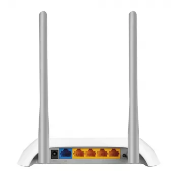 Router bezprzewodowy TP-Link TL-WR840N Fast Ethernet Single-band (2,4 GHz) Szary, Biały