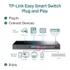 Przełącznik zarządzalny TP-Link TL-SG1428PE 28-portowy Gigabit z 24 portami PoE+