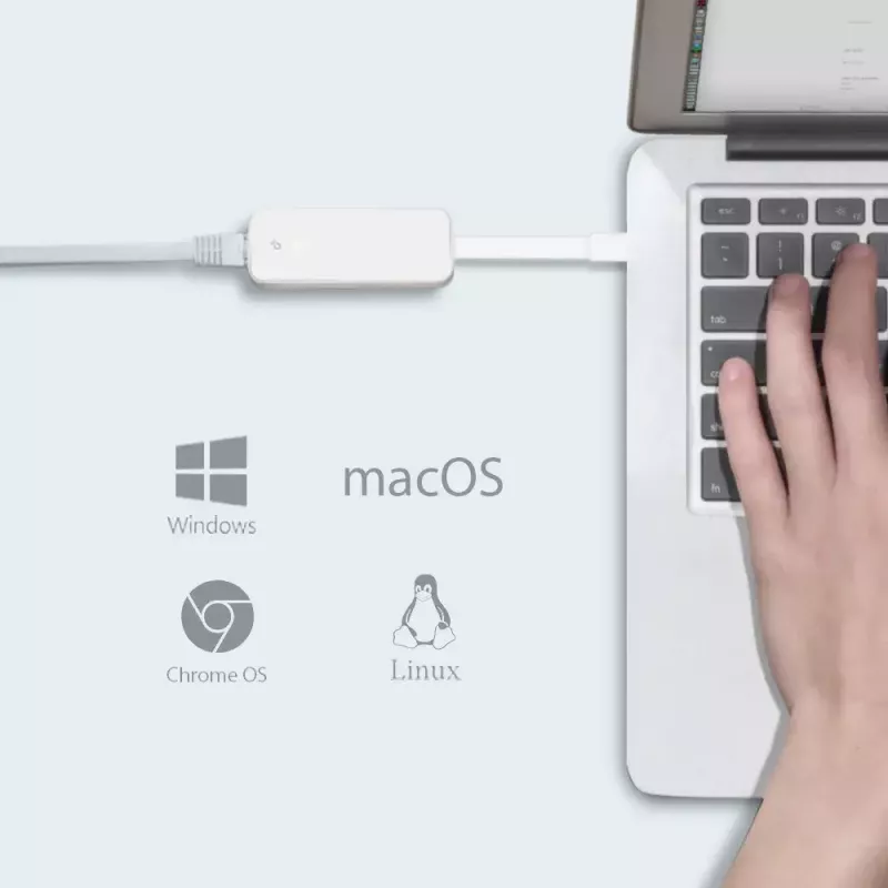 Adapter sieciowy TP-Link USB Type-C na RJ45 Gigabit Ethernet
