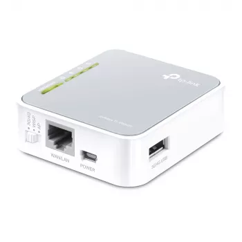 Router bezprzewodowy TP-Link TL-MR3020 Fast Ethernet Single-band (2,4 GHz) 4G Srebrny, Biały