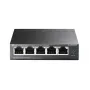 Przełącznik TP-Link 5-portowy 10/100Mbps PoE Desktop z 4 portami, niezarządzalny, Fast Ethernet (10/100), Full duplex, Power over Ethernet (PoE)