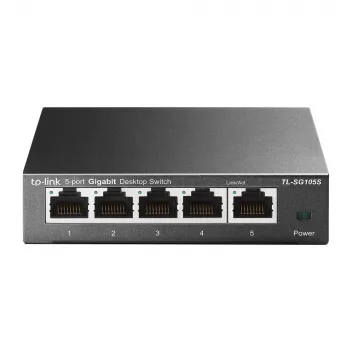 Przełącznik niezarządzalny TP-Link TL-SG105S 5 portów 10/100/1000 Mb/s