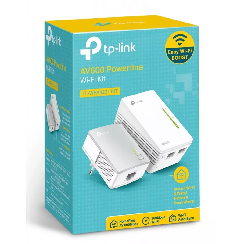 TP-Link AV600 600 Mbit/s Ethernet LAN Wi-Fi Biały 1 szt.