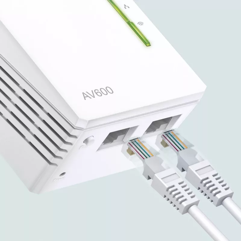 TP-Link AV600 600 Mbit/s Ethernet LAN Wi-Fi Biały 1 szt.