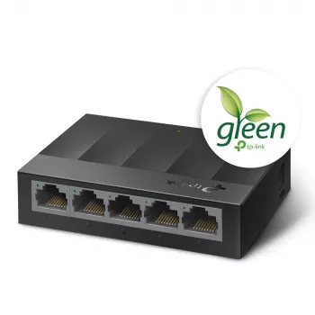 Przełącznik sieciowy TP-Link 5-portowy 10/100/1000Mbps, niezarządzalny, Gigabit Ethernet (10/100/1000), do montażu na ścianie