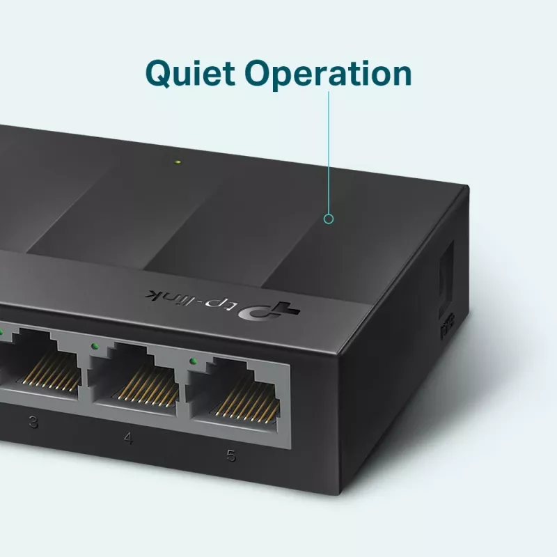 Przełącznik sieciowy TP-Link 5-portowy 10/100/1000Mbps, niezarządzalny, Gigabit Ethernet (10/100/1000), do montażu na ścianie
