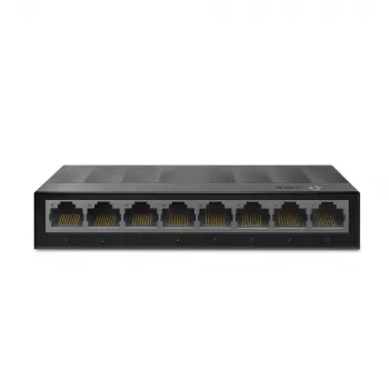 Przełącznik sieciowy TP-Link 8-portowy 10/100/1000Mbps, niezarządzalny, Gigabit Ethernet (10/100/1000), do montażu na ścianie