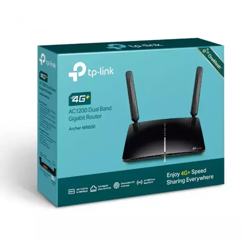 Router TP-Link 4G+ Cat6 AC1200 Bezprzewodowy Dwuzakresowy Gigabit