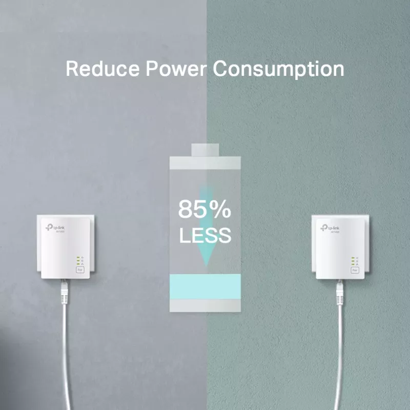 Adapter sieciowy PowerLine TP-Link TL-PA7017 KIT 1000 Mbit/s Ethernet LAN Biały 2 szt.