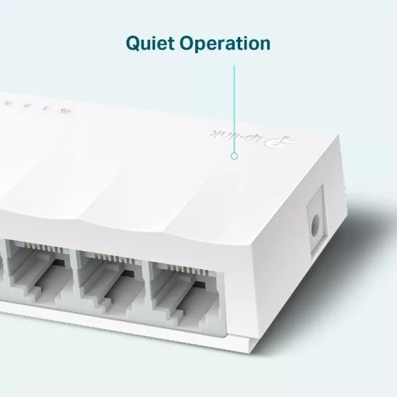 Przełącznik sieciowy TP-Link LS1005 niezarządzalny Fast Ethernet biały