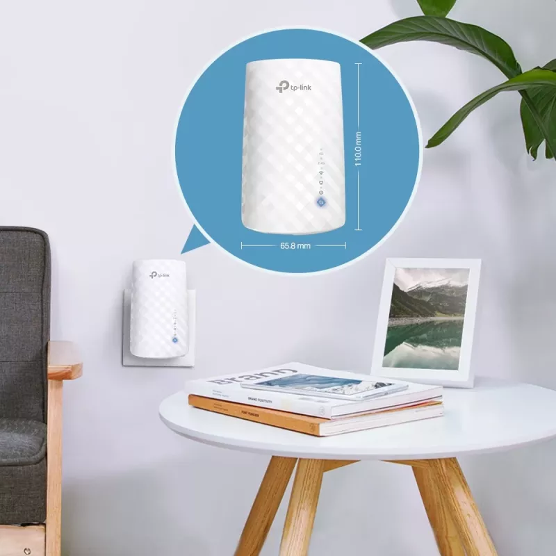 TP-Link RE190 sieciowy extender Wzmacniacz sieciowy Biały