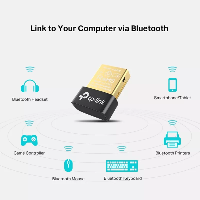 TP-Link UB400 karty interfejsowe / adapter Bluetooth