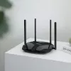 Router biurkowy MERCUSYS MR80X — Dwuzakresowe Wi‑Fi 6 (802.11ax), 3000 Mb/s, 4 anteny zewnętrzne, 3 porty Gigabit LAN