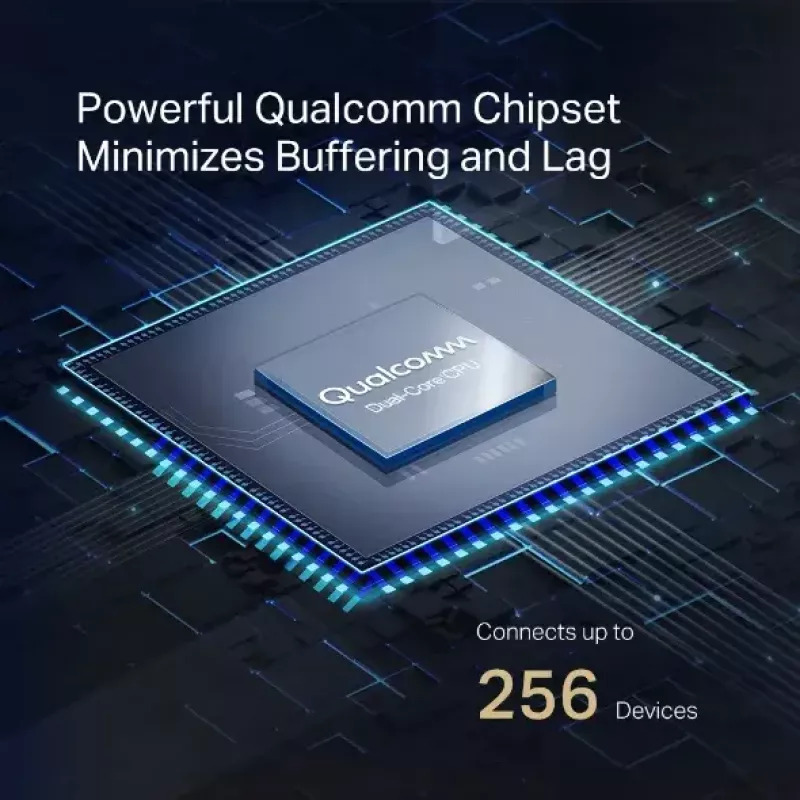 Router biurkowy MERCUSYS MR80X — Dwuzakresowe Wi‑Fi 6 (802.11ax), 3000 Mb/s, 4 anteny zewnętrzne, 3 porty Gigabit LAN
