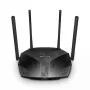 Router biurkowy MERCUSYS MR80X — Dwuzakresowe Wi‑Fi 6 (802.11ax), 3000 Mb/s, 4 anteny zewnętrzne, 3 porty Gigabit LAN